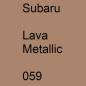 Preview: Subaru, Lava Metallic, 059.